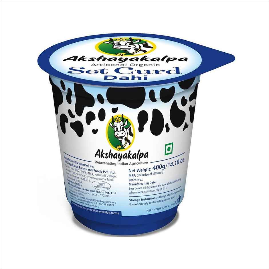 Akshayakalpa Artisanal Organic Set Curd Cup