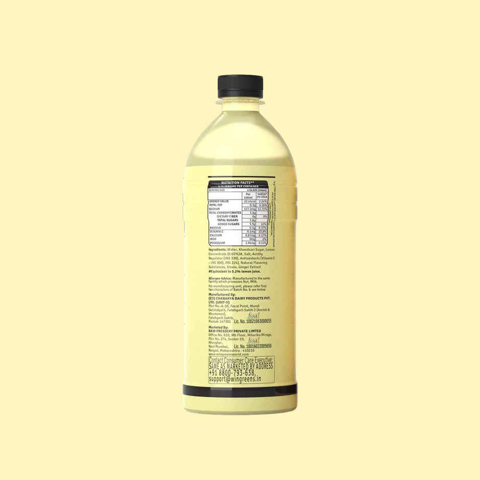 RAW Pressery Nimbu Paani  Nimbu Pani