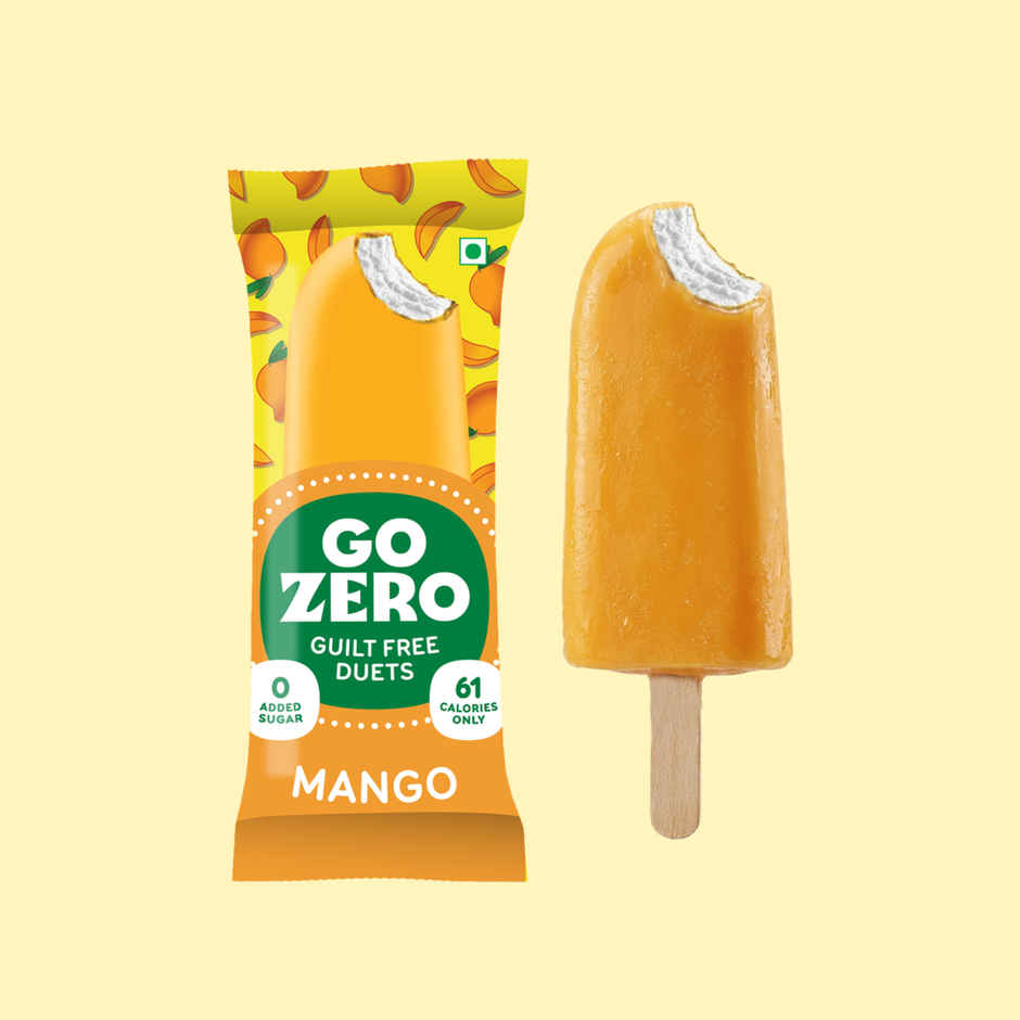Go Zero Mango Duet Guilt Free Ice Cream Stick