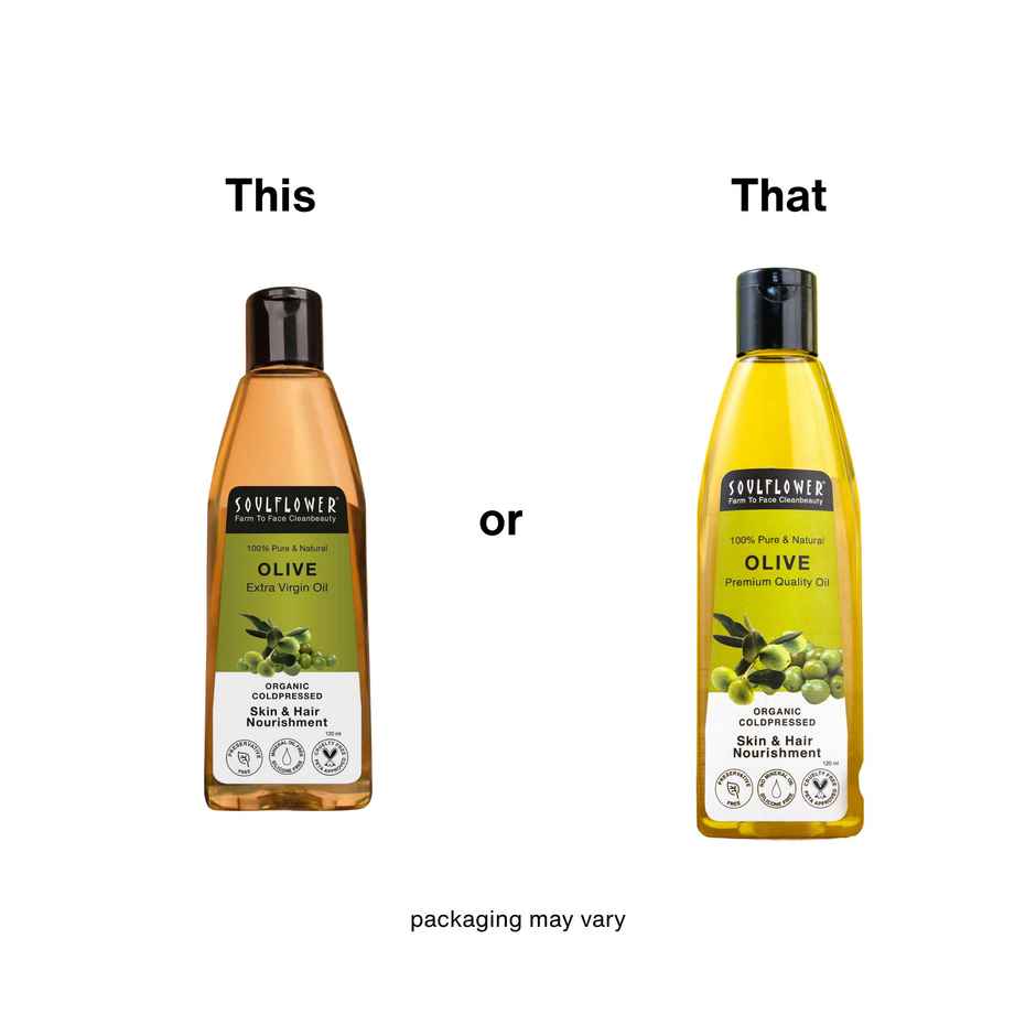 Soulflower Cold Pressed Olive Oil