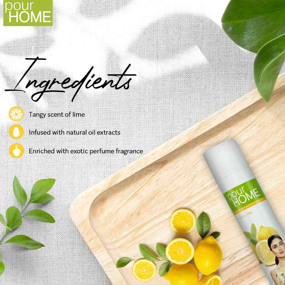 Pour Home French Fusion & Lime Life Room Freshener Spray