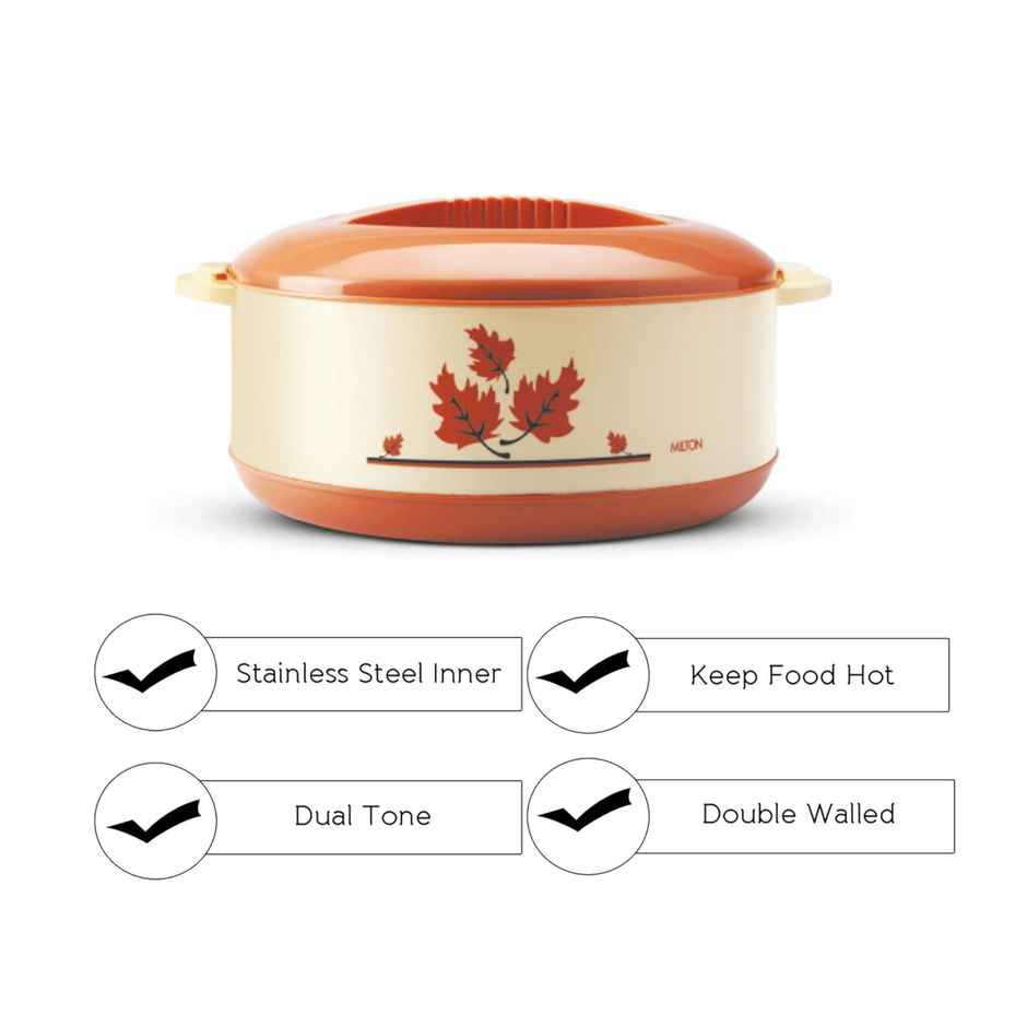 Milton Orchid 1500 Thermoware Casserole (1260 ml), Assorted