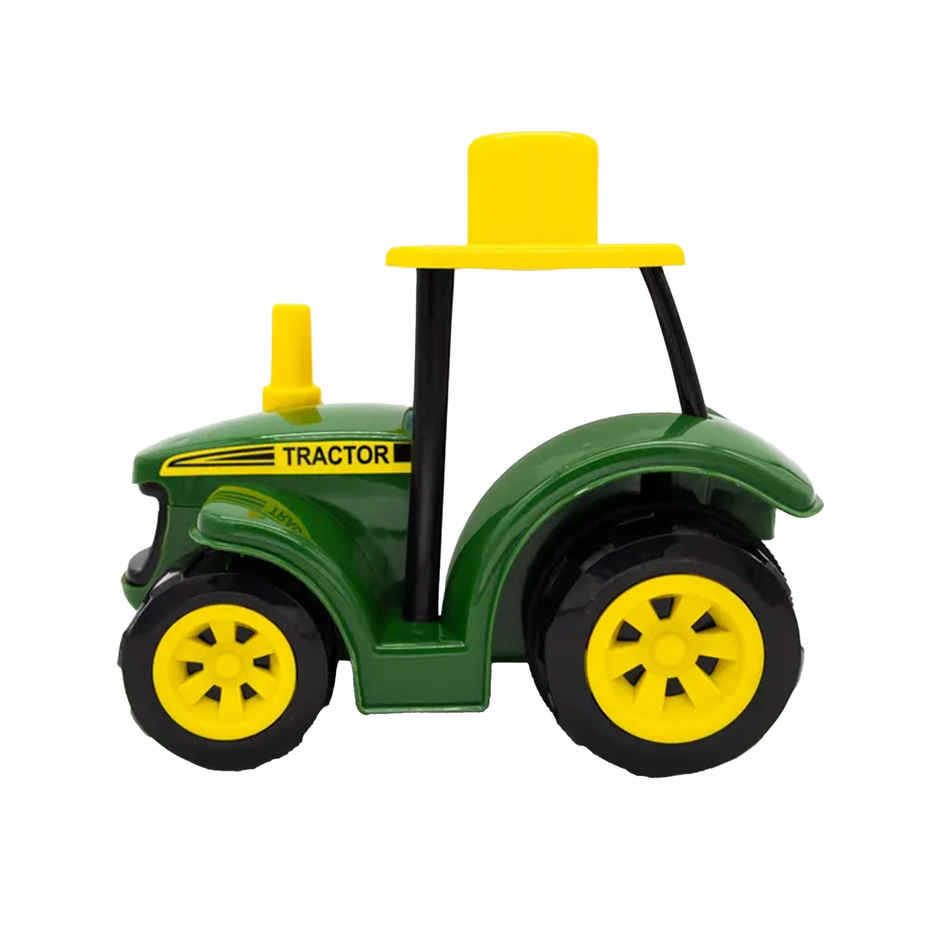 Toybharat Push N Go Tractor for Kids | Perfect Travel Toy and Birthday Gift | Assorted