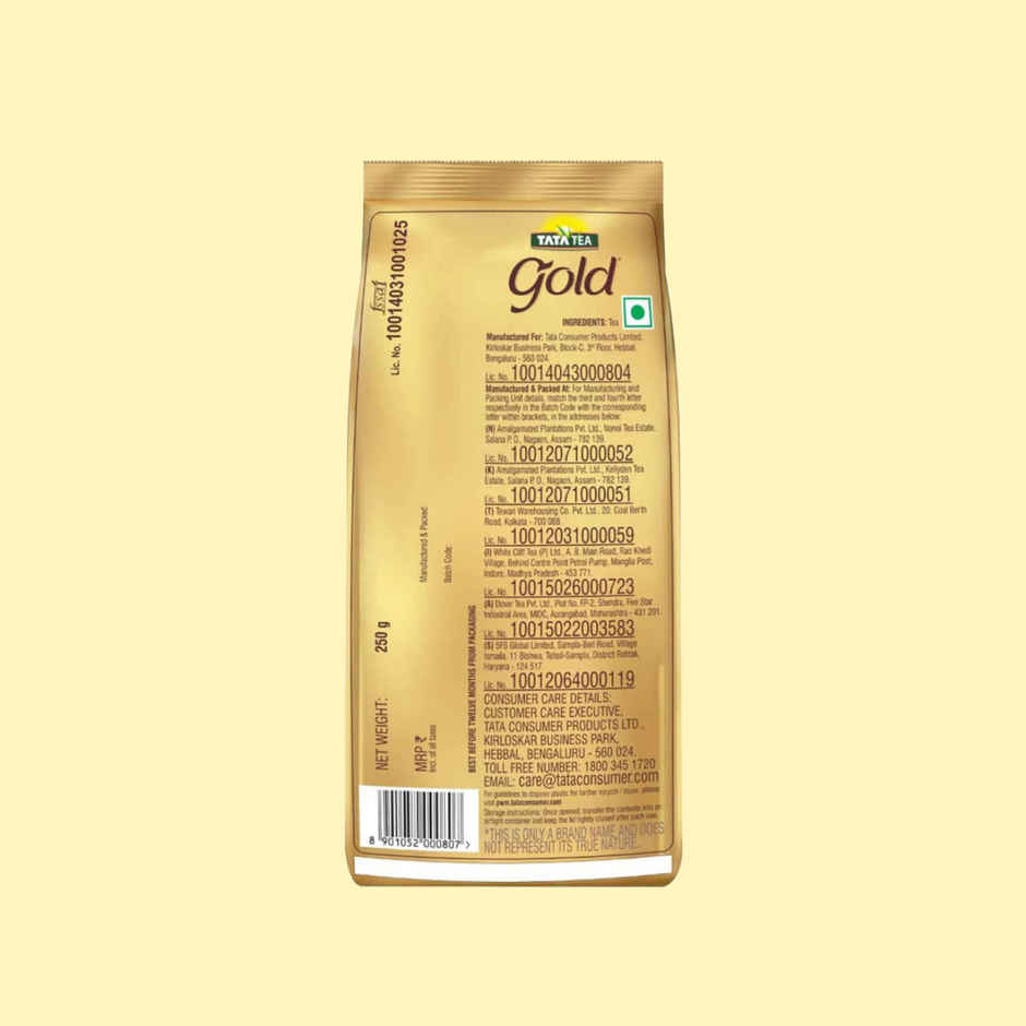 Tata Tea Gold with 15% Long Leaves