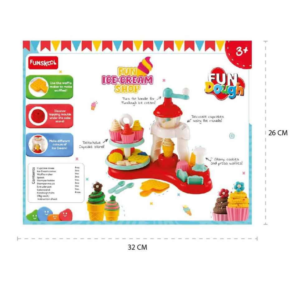Funskool-Fundough Ice Cream Shop, Multi Colour