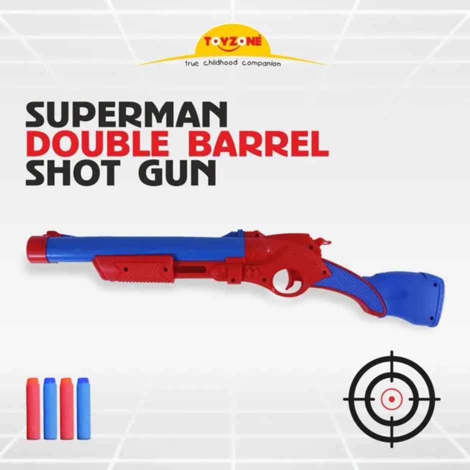 Toyzone Superman Double Barrel Shotgun