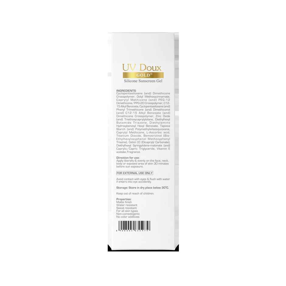 UV Doux Gold - Silicone Sunscreen Gel