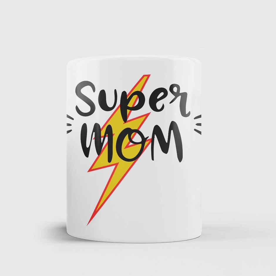 Mad Over Print's Super Mom Mug