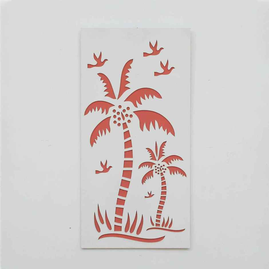 Casacraft From Pepperfry Laser Cut Design Carving Mdf Floral Wall Art