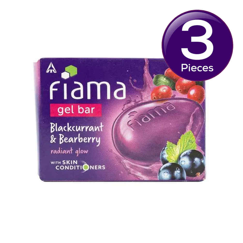 Fiama Gel Bathing Bar - Bearberry & Blackcurrant Combo 