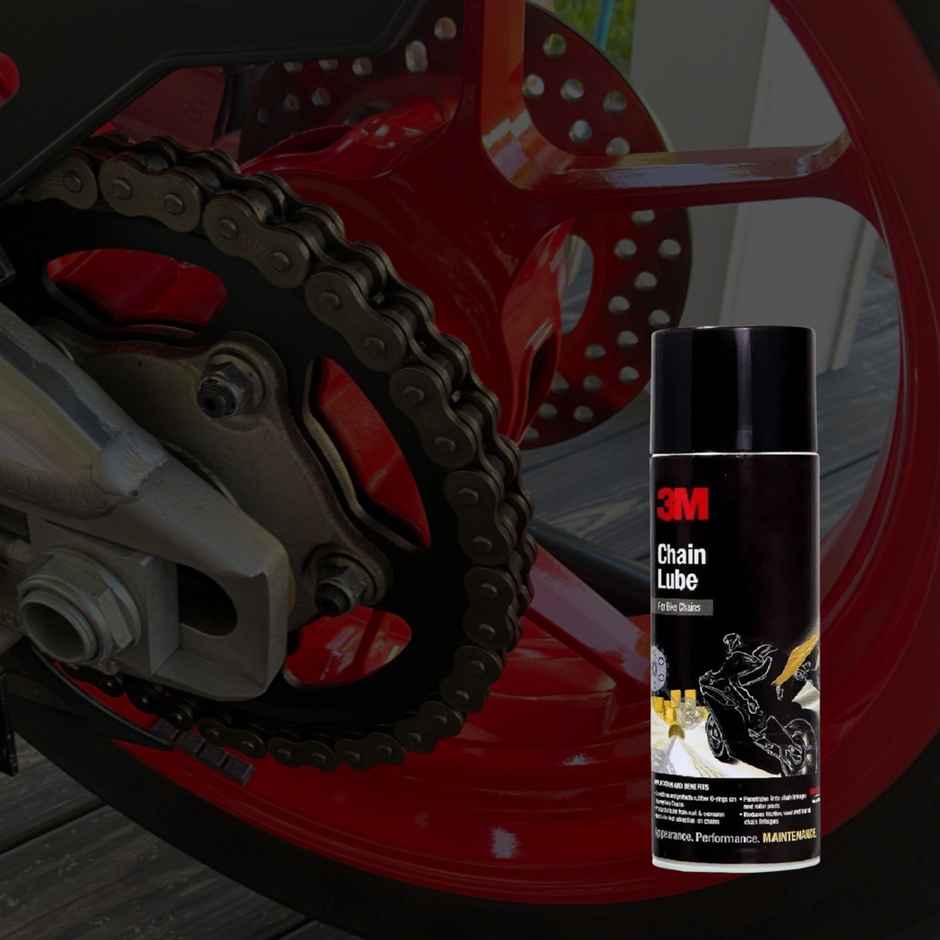 Sheen Microfiber Cleaning Sponge - Assorted (1pc) & 3M Bike Chain Lubricant | 75 G (1pc) Combo