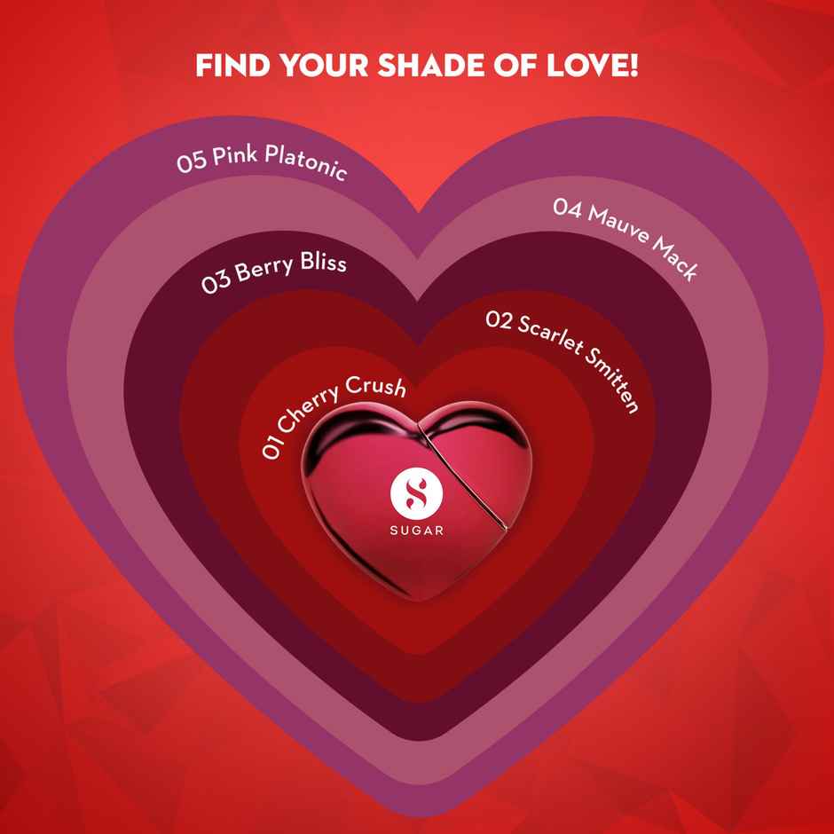 SUGAR Cosmetics La La Love Liquid Lipstick - Pink Platonic | Cruelty Free