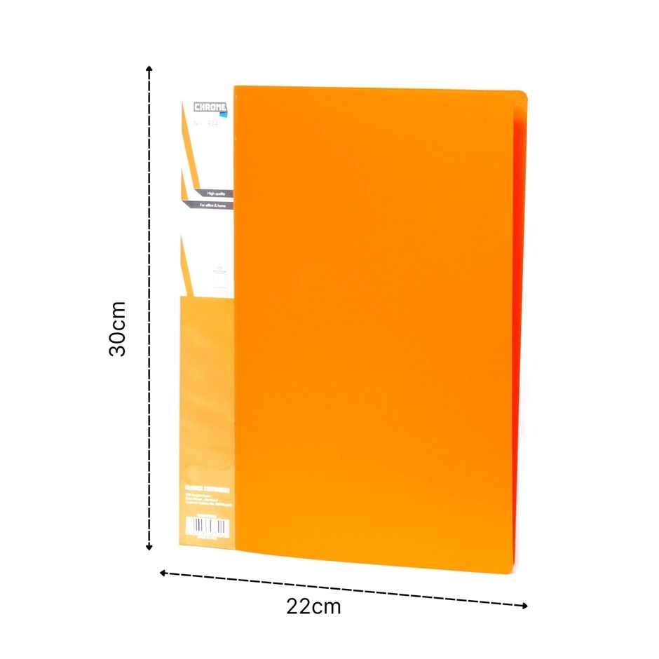 Chrome Vivid Colour Display Book A4