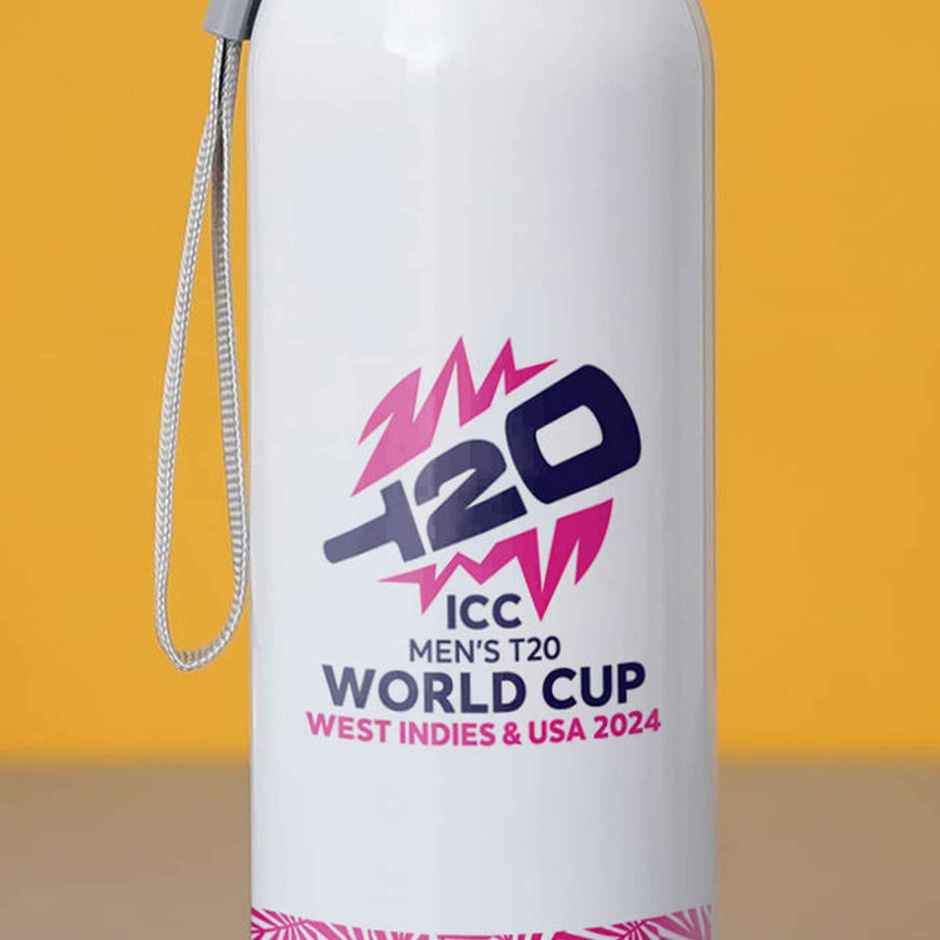 T20 Stainless Steel Bottle | 750 ml | Official ICC T20 World Cup Cricket India