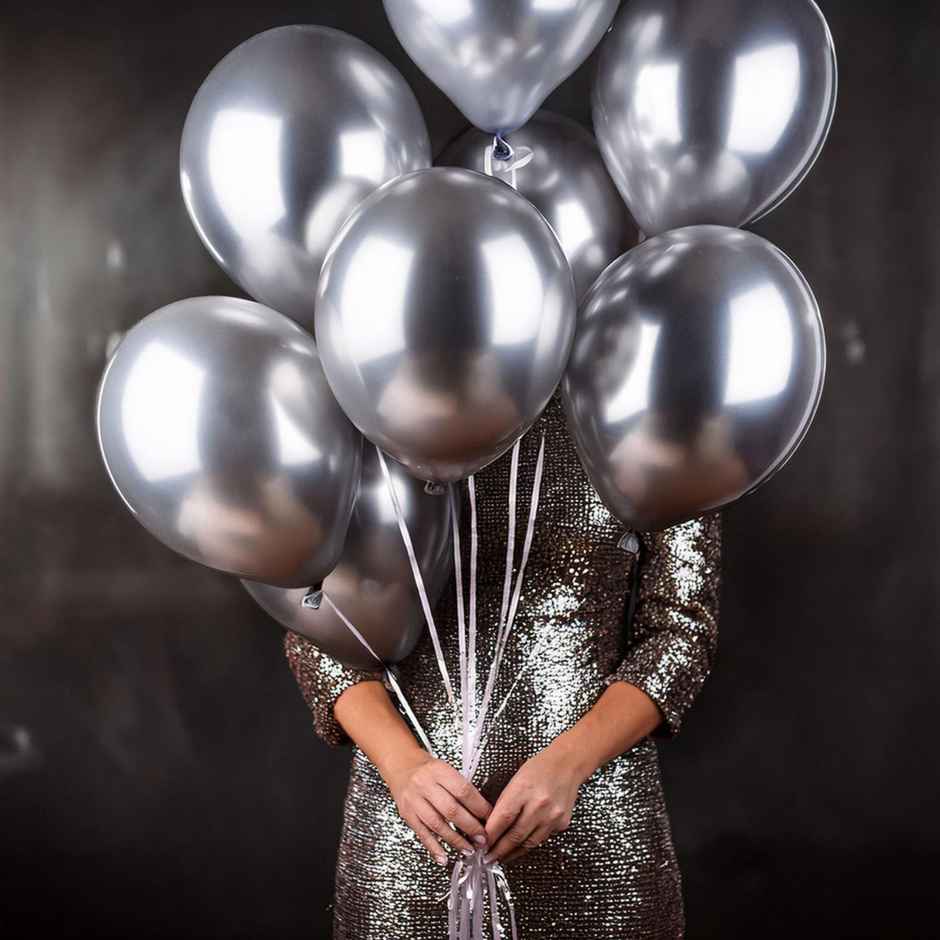Decoration Ballons | Silver | Se7en