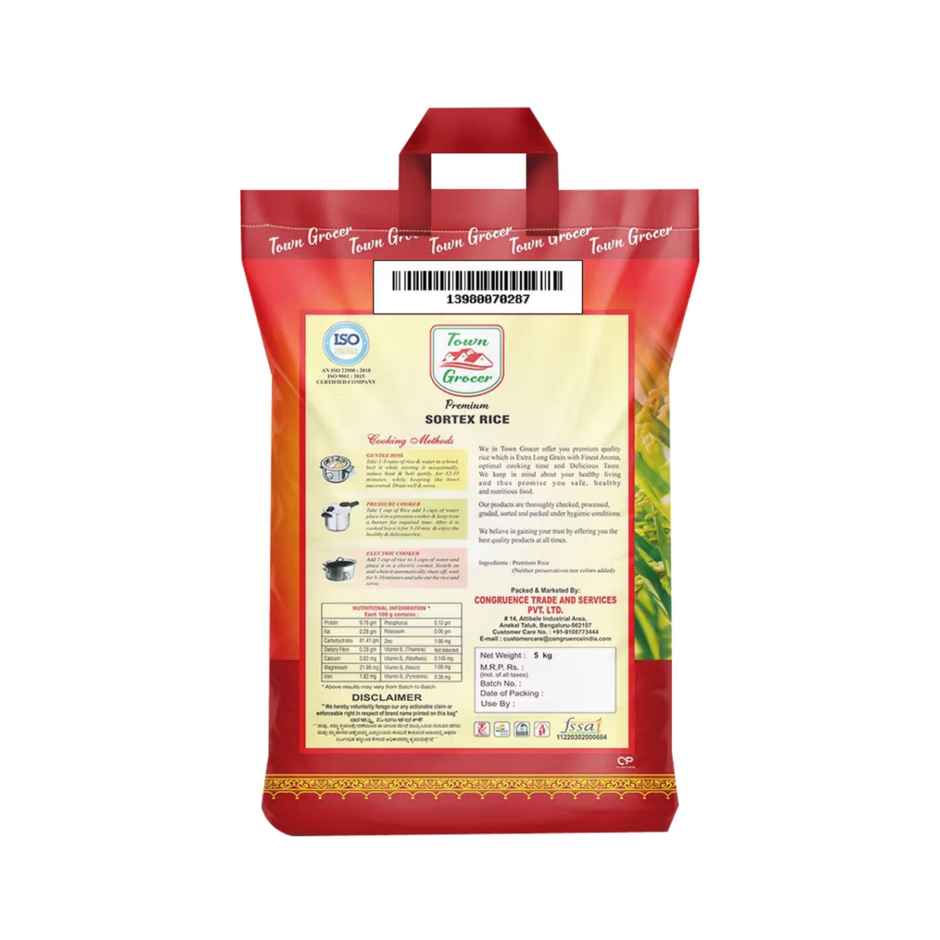 Town Grocer Ponni Raw Rice