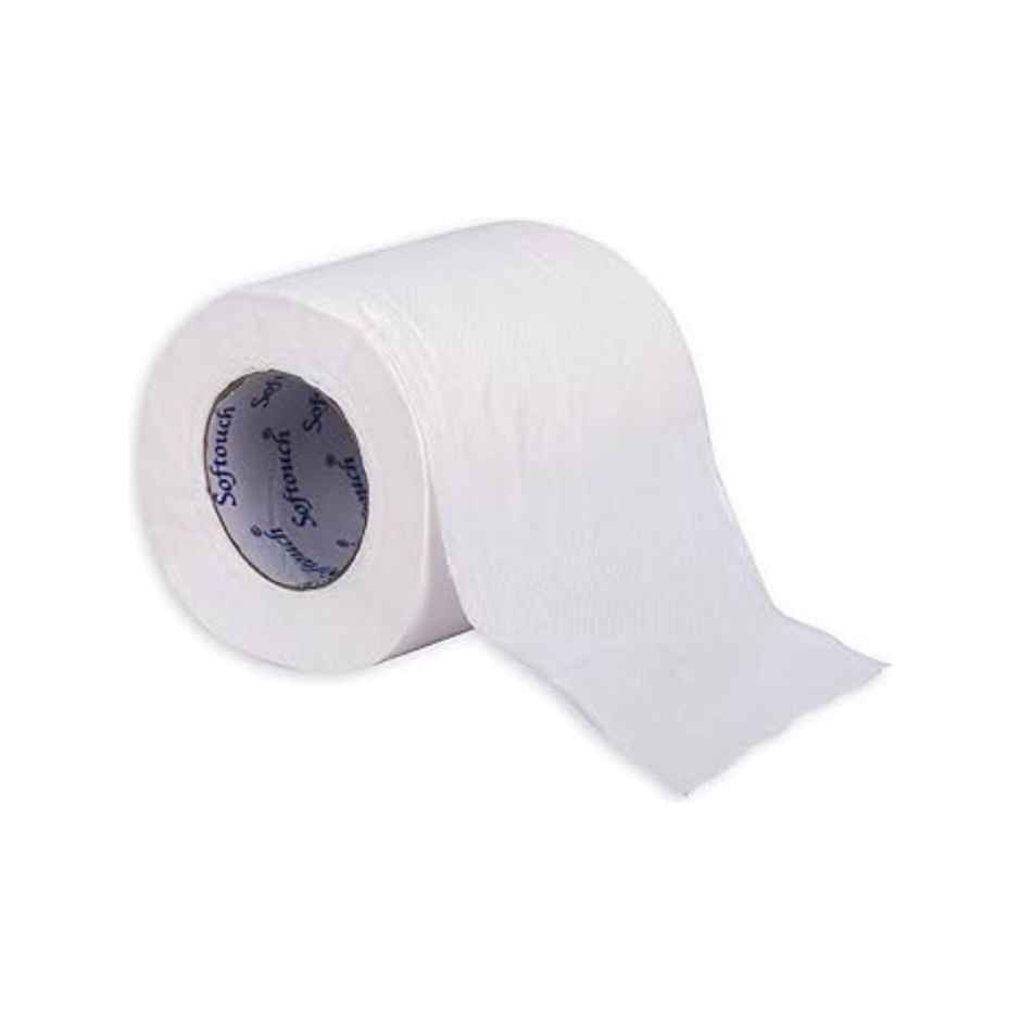 Softouch 3 Ply Toilet Paper Tissue Roll 12-In-1 (12 Rolls)