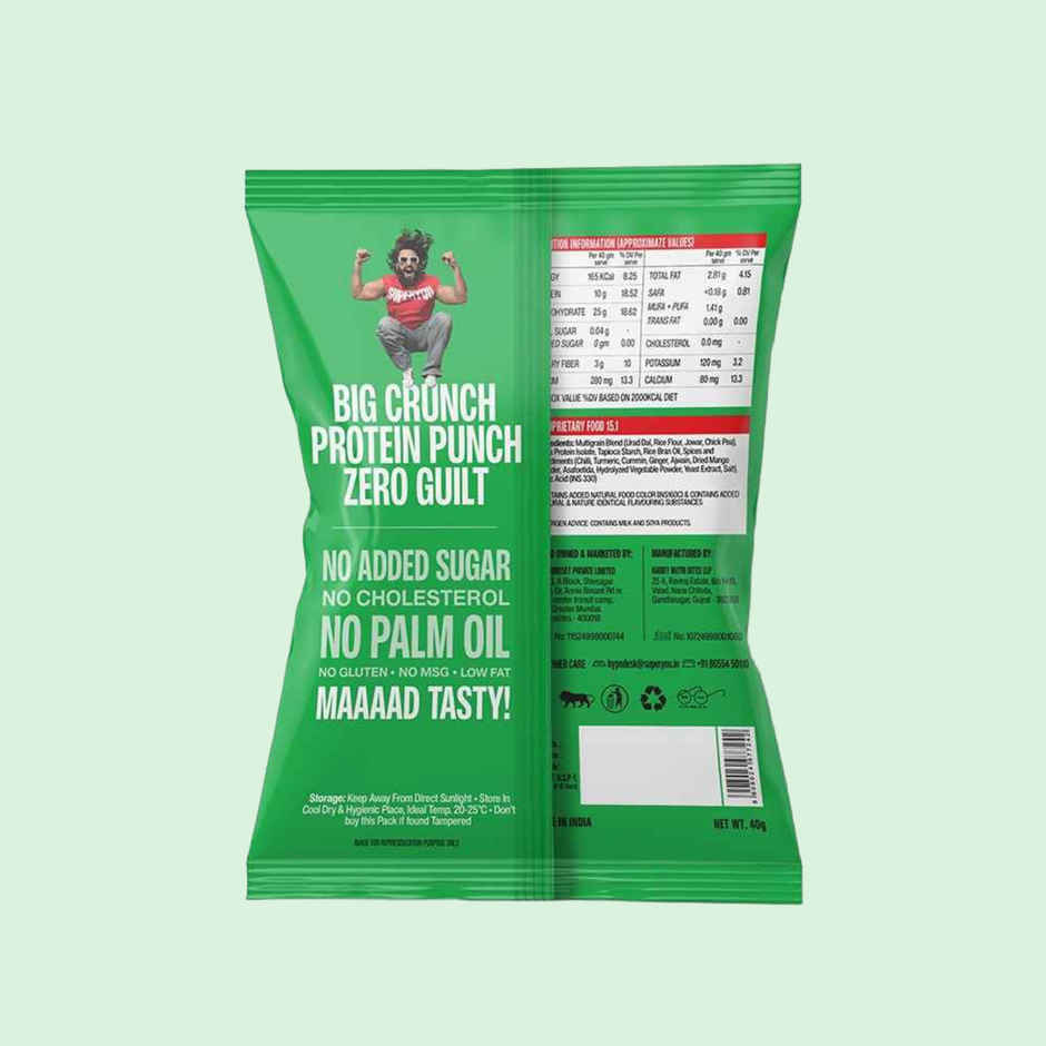 SuperYou Multigrain Pudina Chips | Crunchy & Healthy