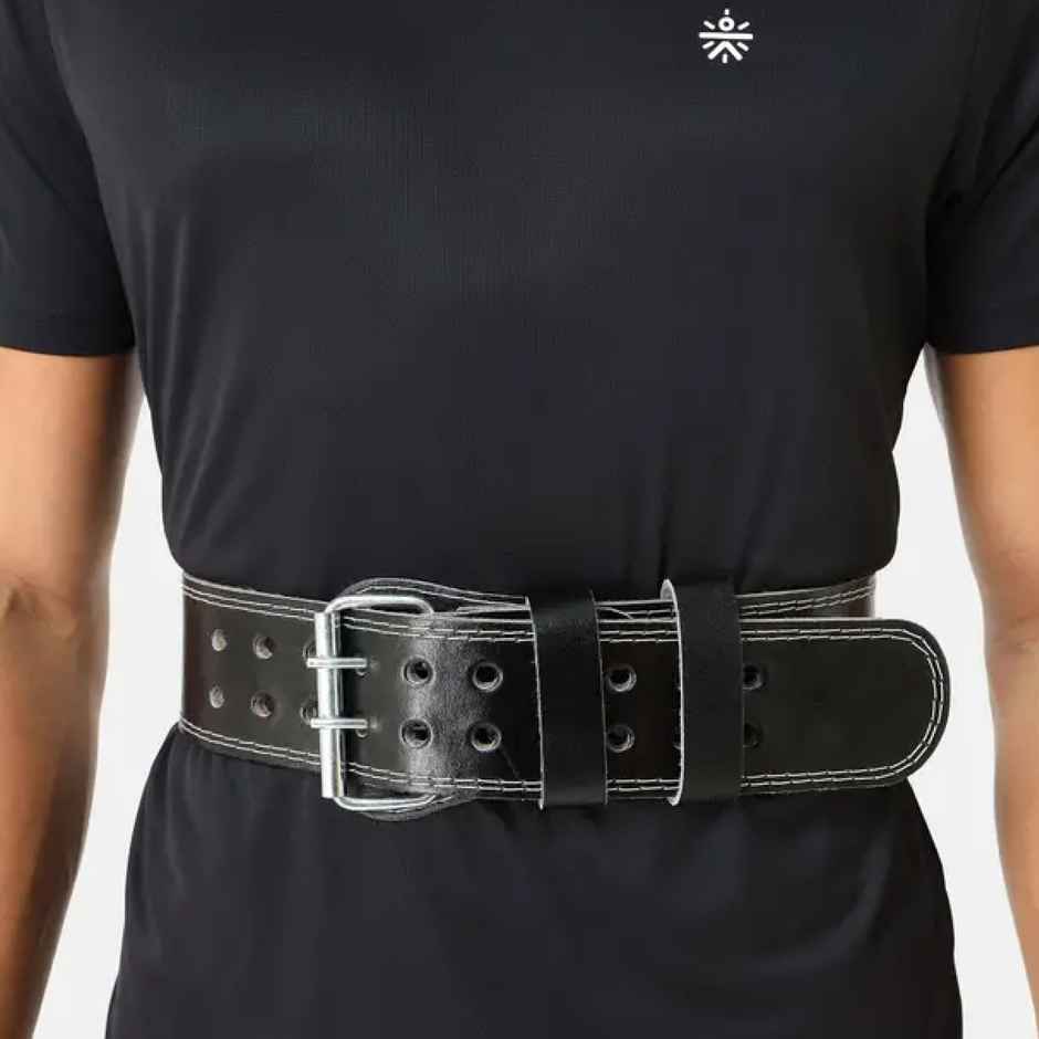 HRX Gym Belt Super Leather | XL | Black
