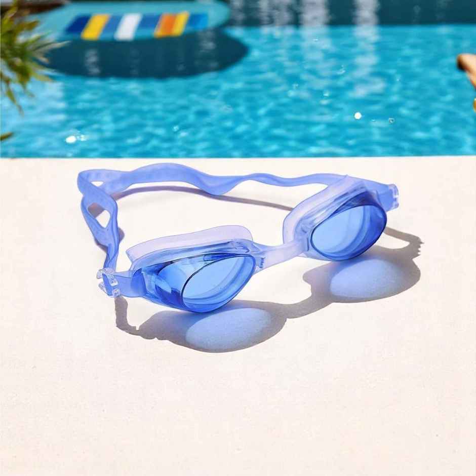 Classic Swimming Goggles UV Protection Anti | Fog For Kids With Solid Protection Case | Assorted