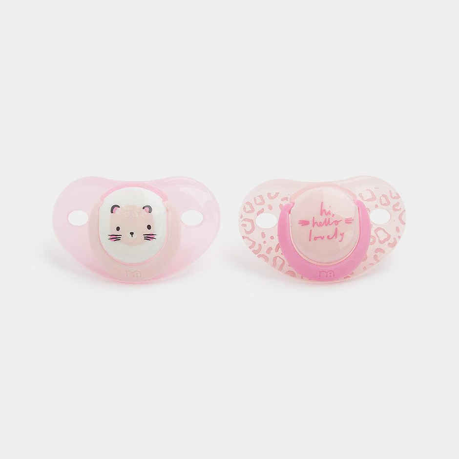 Mothercare Tiger Soothers Pink Pack Of 2