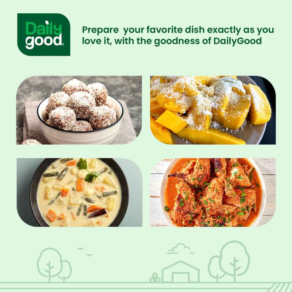 Daily Good Desiccated Coconut Powder / Nariyal Burada / Khopra Bura