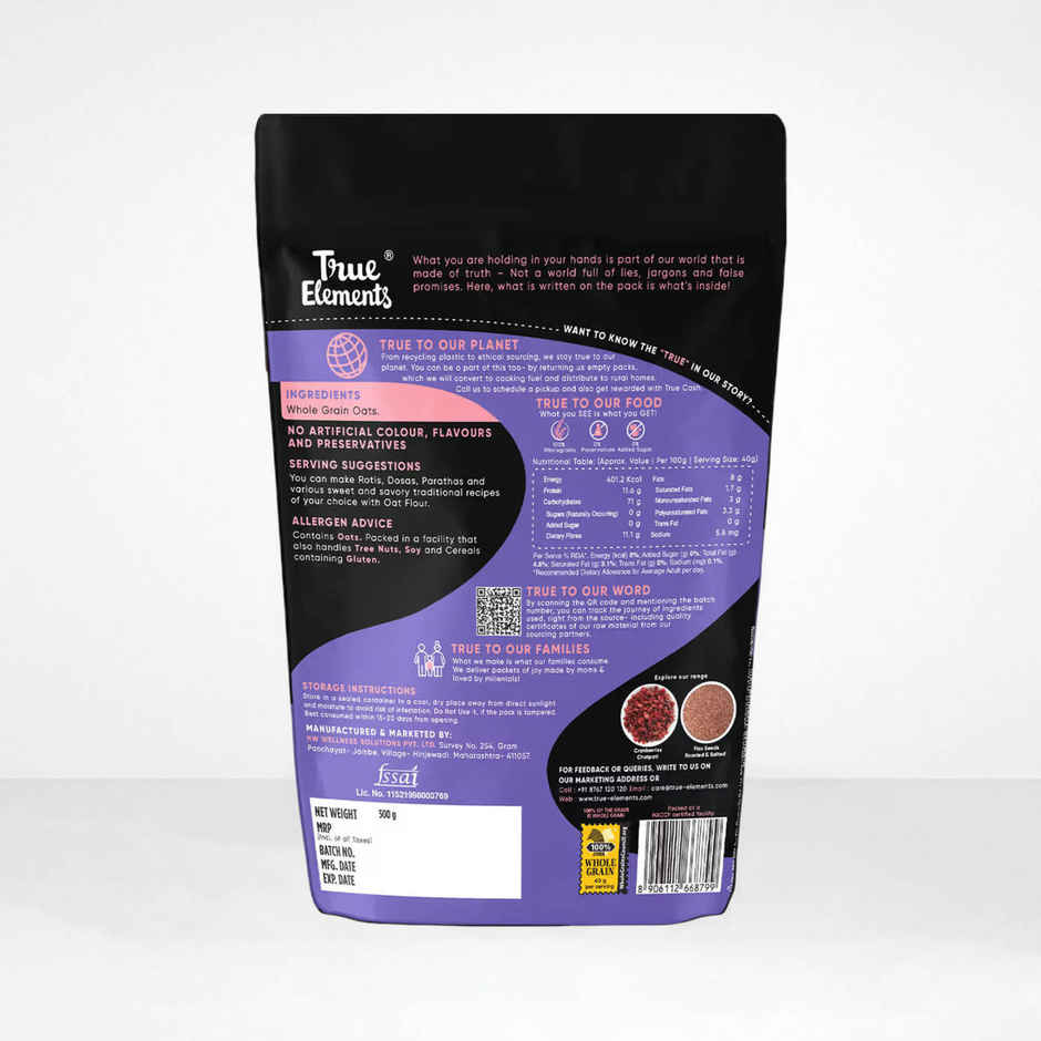 True Elements Oat Flour