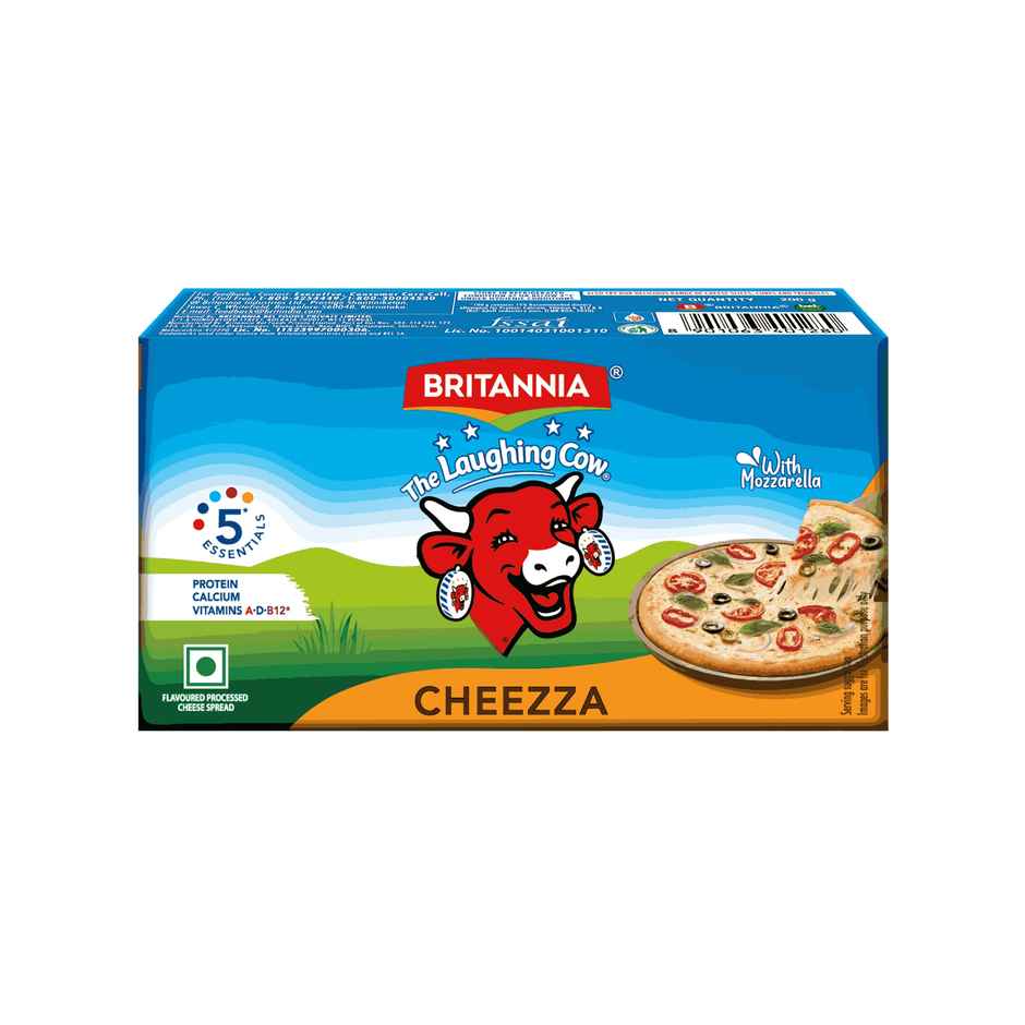Britannia Laughing Cow Cheese Block 200g With Mozzarella