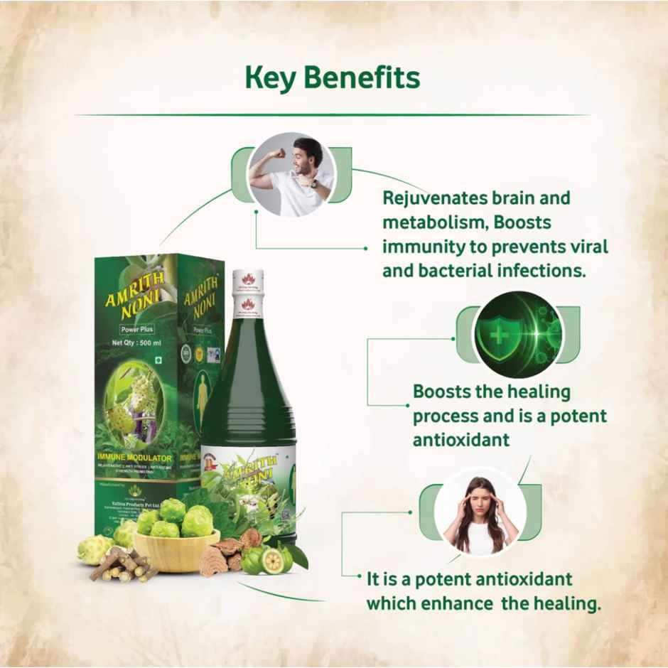 Amrith Noni Power Plus 500mL