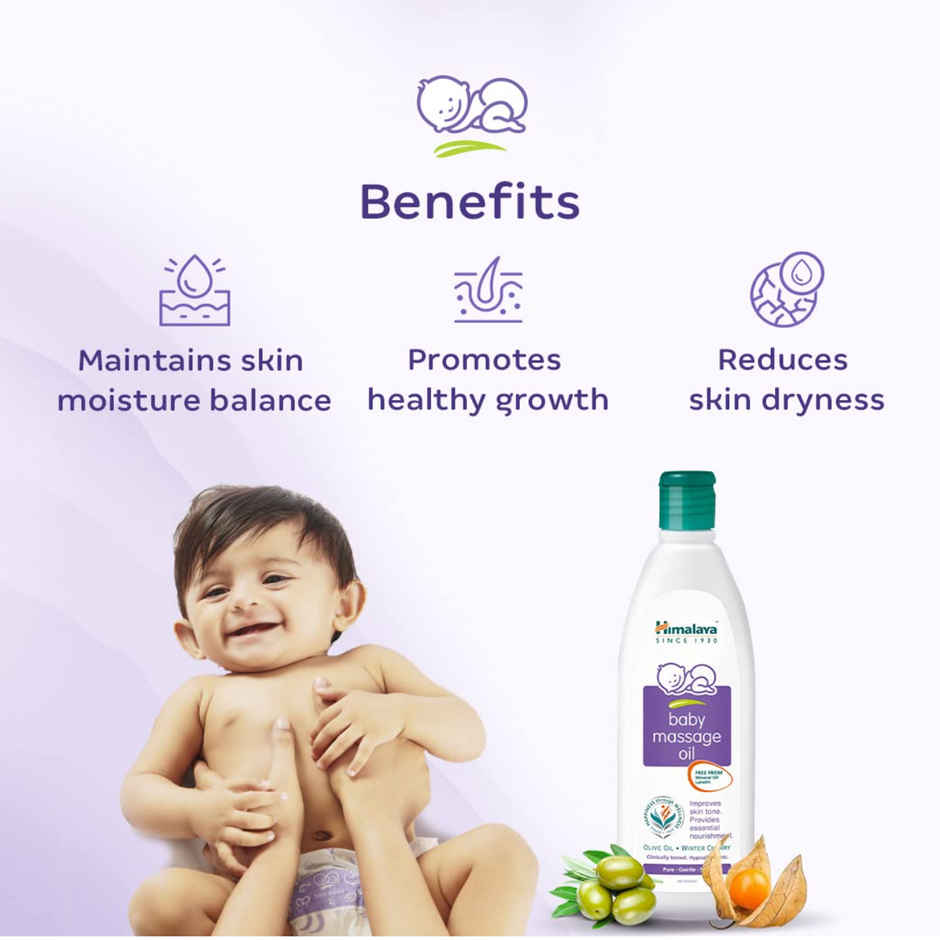Himalaya Baby Massage Oil For Kids | 0 - 5 years Combo