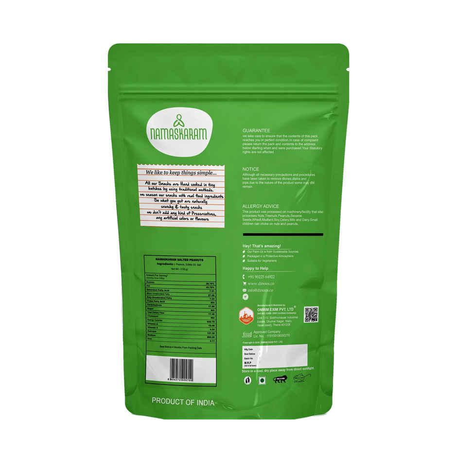 Namaskaram Peanuts Salted