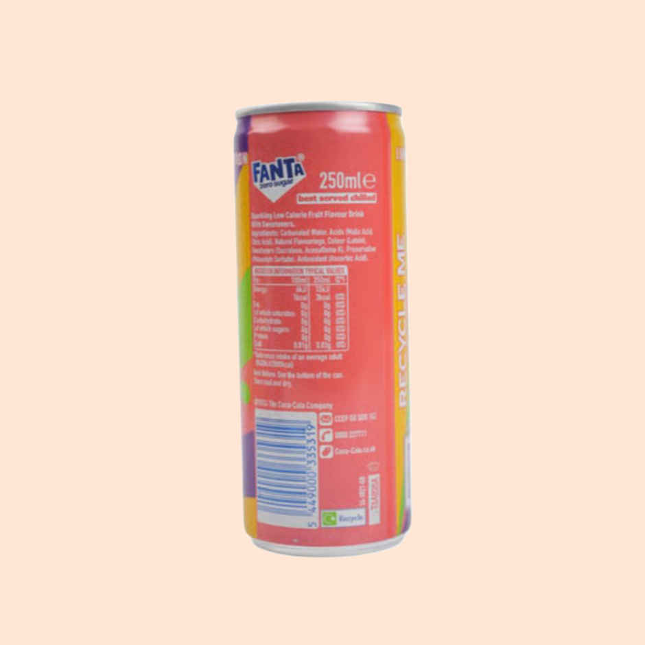 Fanta Tutti Frutti Zero Sugar