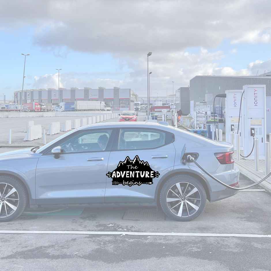 House Of Festivals Automobile Reflective Sticker - 10 x 10 Inches Design 43