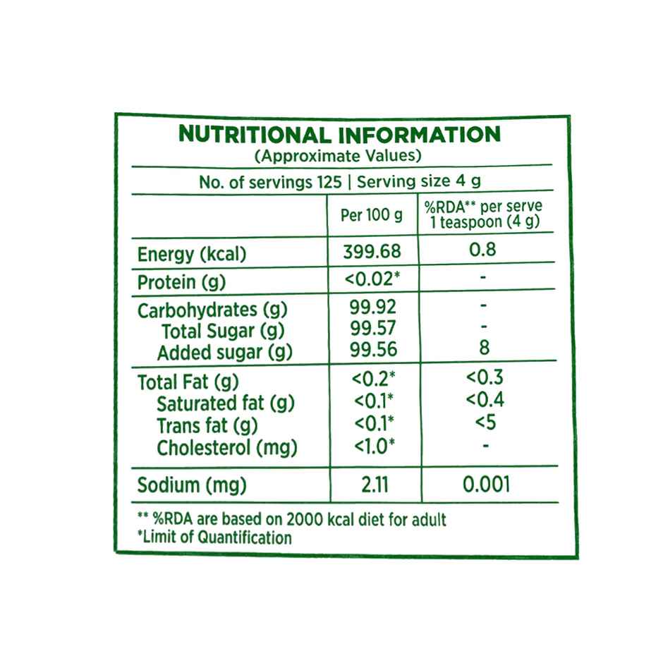 Equal Sugar Lo Sugar Blended With Stevia 50% Less Calories