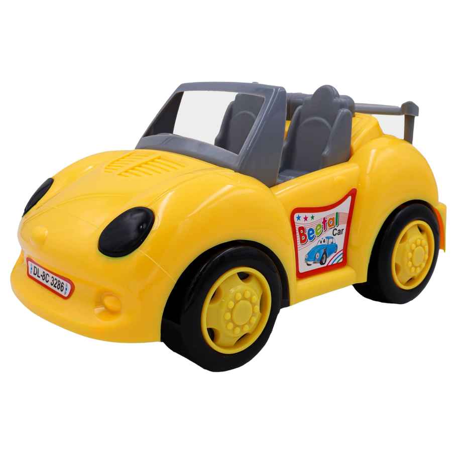 Toybharat Bettle Car | Multicolour | Travel Toys | Birthday Gift | Friction Toy | Assorted