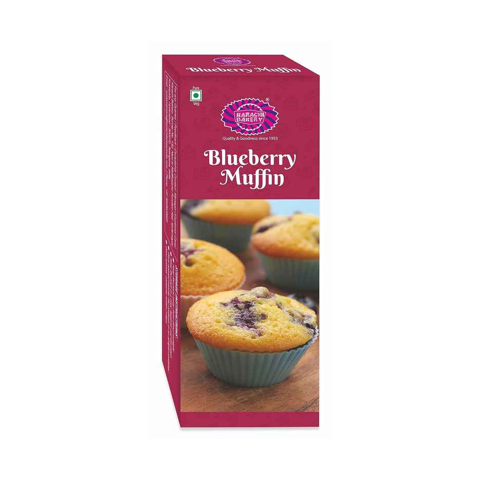 Karachi Bakery Muffins (Veg) - Blueberry