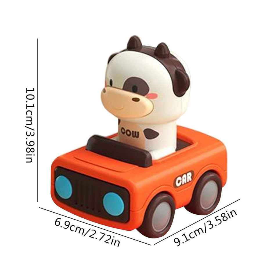 Kidology Press & Go Friction Car - Baby Toy | Birthday Gift For Kids