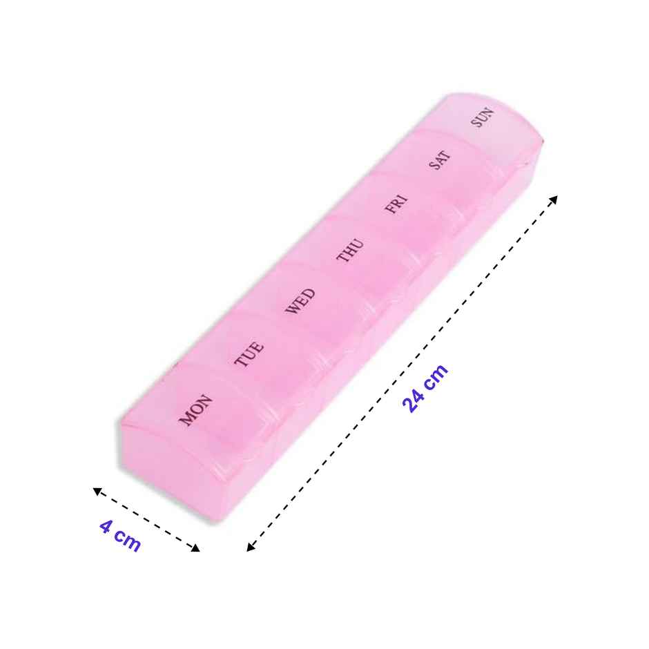 Swastik Housewares Pill Box 1Week | Assorted