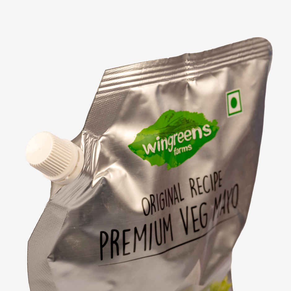 Wingreens Farms Premium Veg Mayo | Veg Mayonnaise | Eggless Mayonnaise | Sandwich Spread