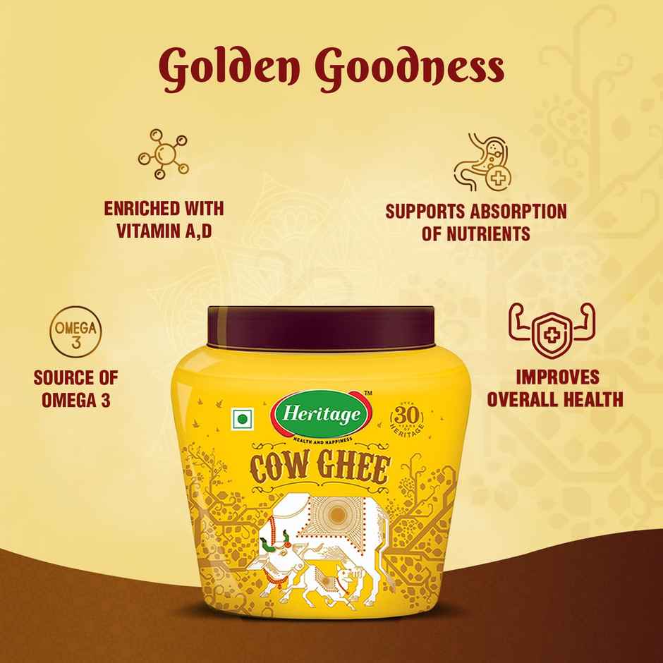 Heritage Cow Ghee | Jar