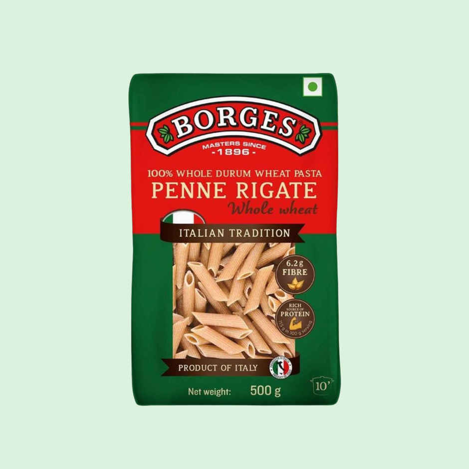 Borges Whole Durum Wheat Pasta Penne Rigate