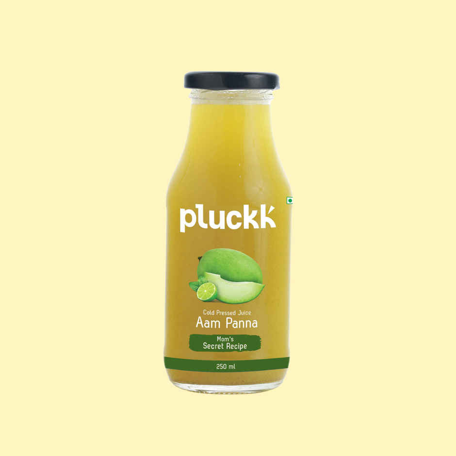 Pluckk Cold Pressed Extracted Aam Panna Juice | No Preservatives | No Added Sugar