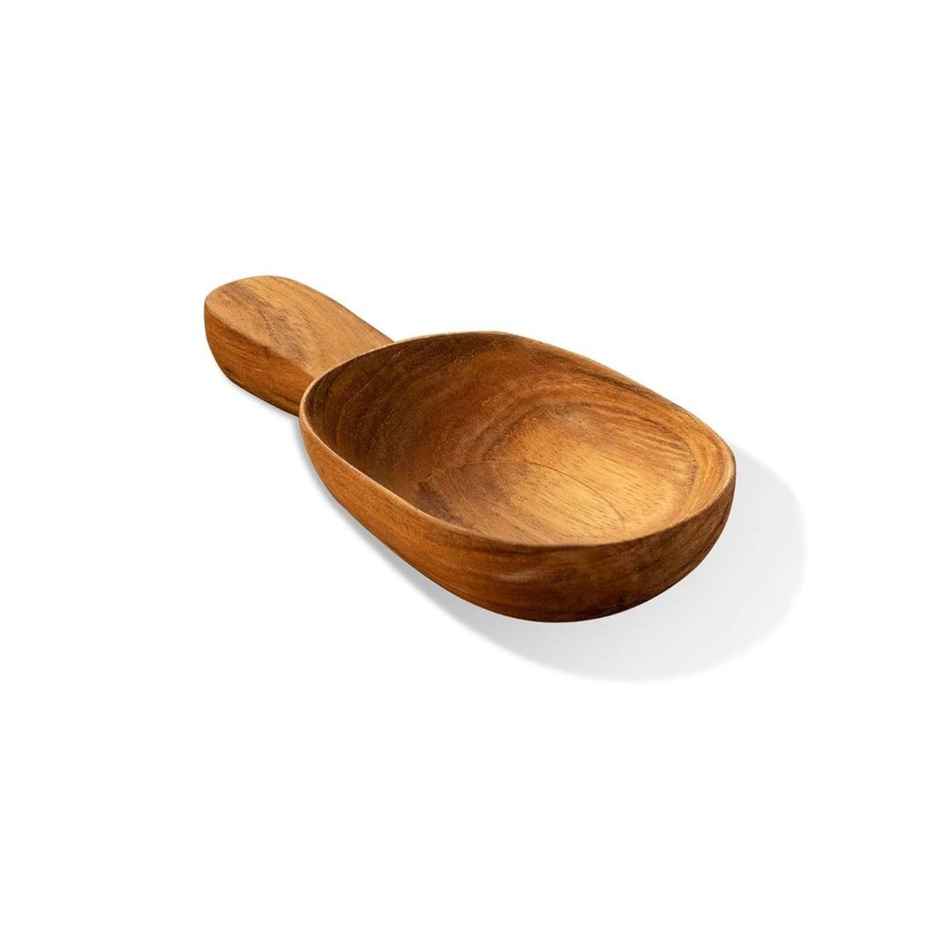 Ellementry Teak Wood Scooper Medium