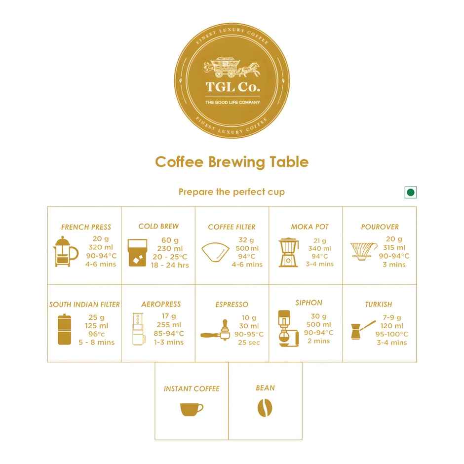 TGL Co. Creamy Hazelnut Medium Roast Organic Instant Coffee