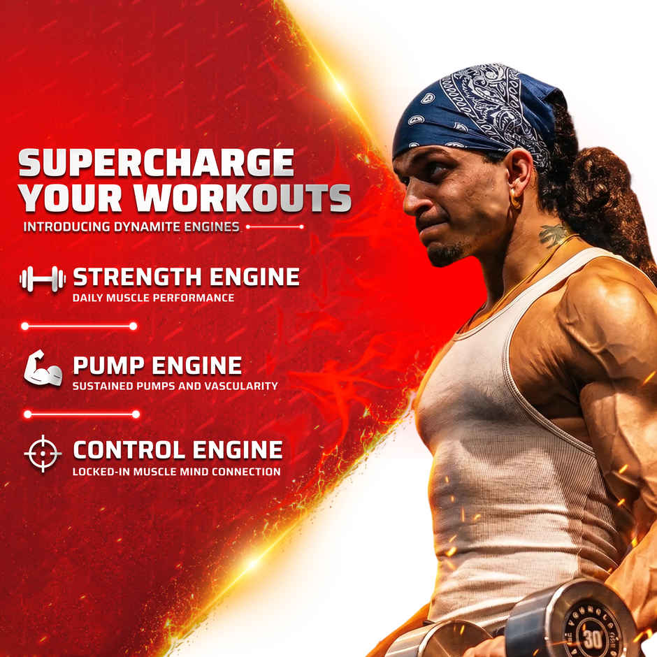 Dynamite Pre-Workout (15 Servings) Valencia Orange