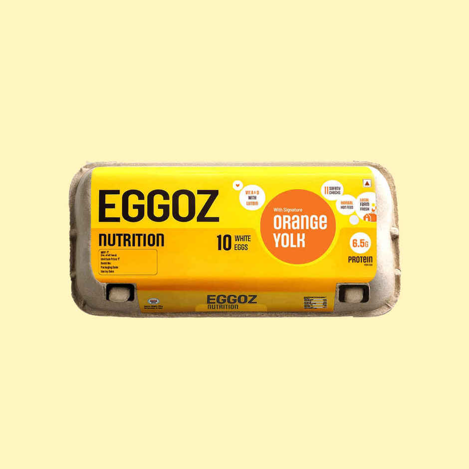 Eggoz Protein Rich Farm Fresh White Eggs