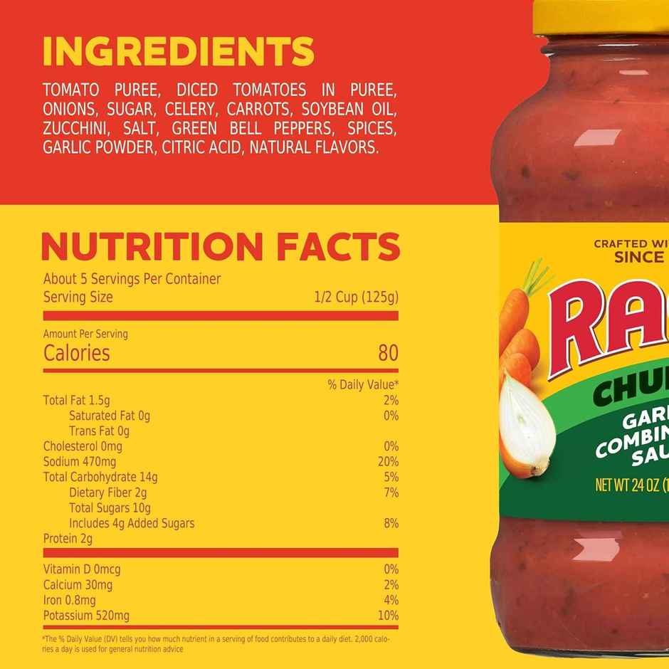 Ragu Garden Combination Pasta Sauce