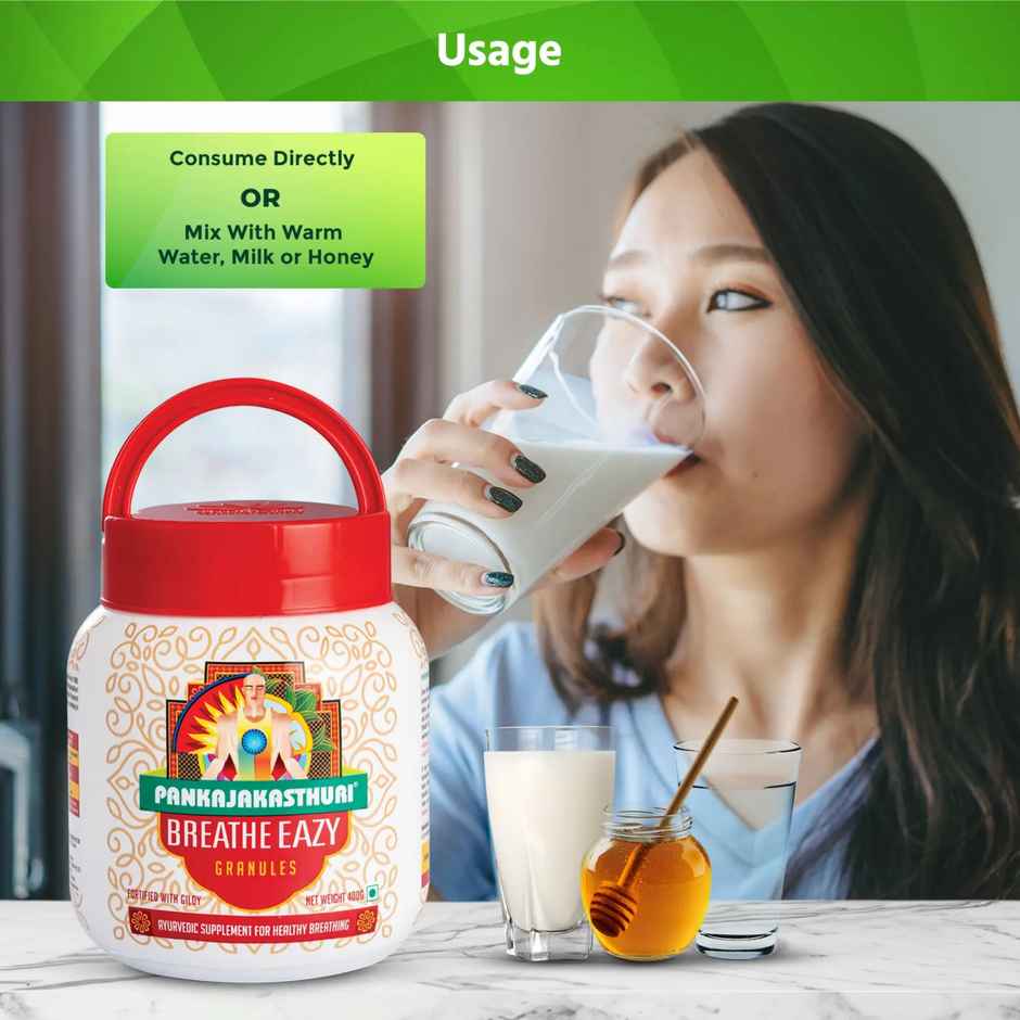 Pankajakasthuri Breathe Eazy Granules 400g