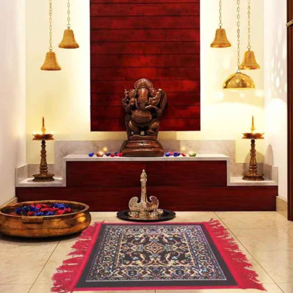 Status Memory Foam Aasan | 50 x 50cm (Colour May Vary)