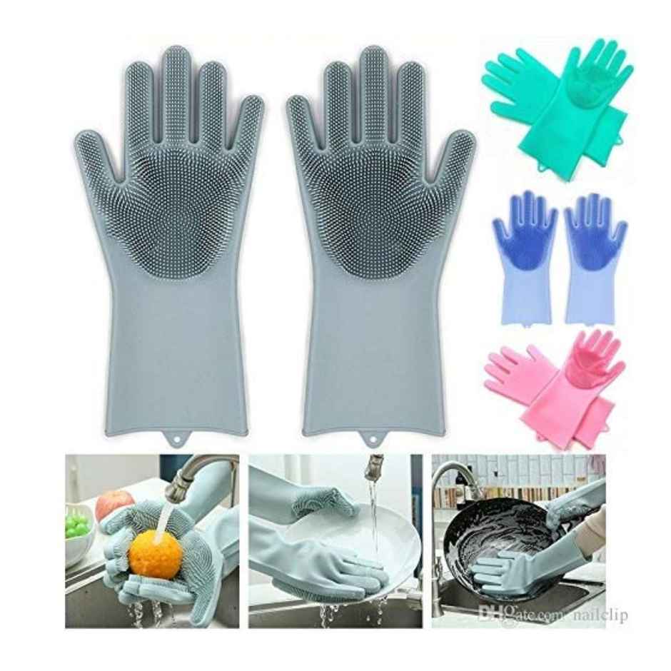 Soham Housewares Silicon Gloves - Assorted